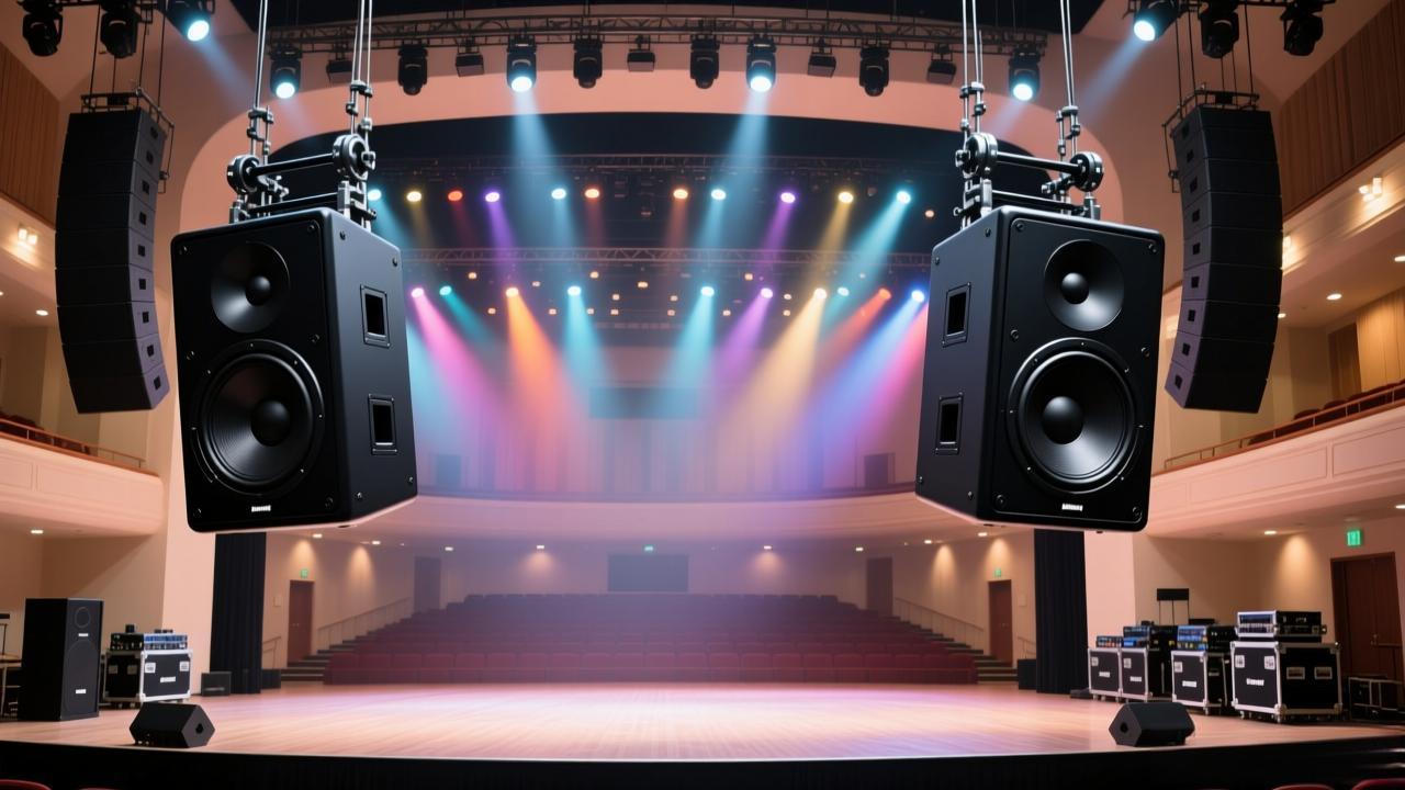 线阵列音响系统